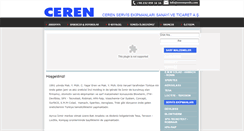 Desktop Screenshot of cerenservis.com