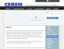 Tablet Screenshot of cerenservis.com